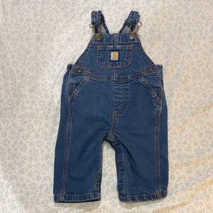 Carhartt Kids Denim Blue Overalls